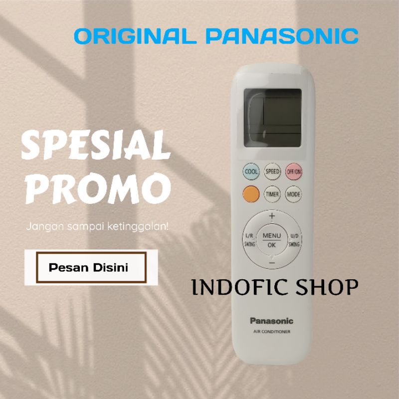 REMOTE AC PANASONIC ORIGINAL BARU REMOT AC PANASONIC YKR-T/121E