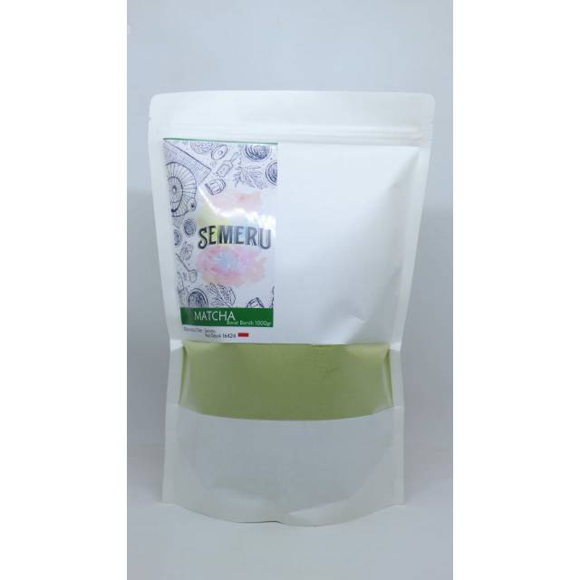 

Powder / bubuk Matcha Premium / Green Tea 1000gr / Semeru