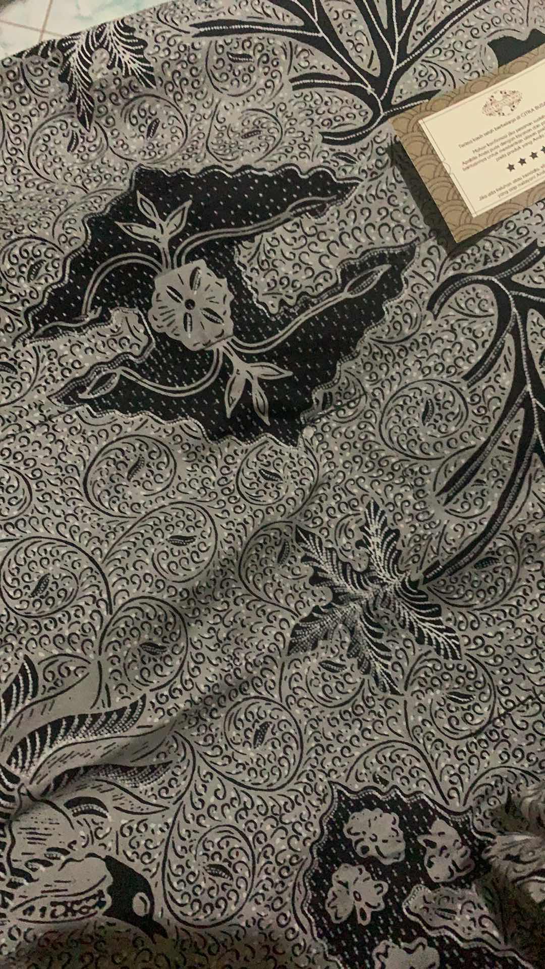 Tumurun Klasik Kemeja Batik Pria Full Furing Katun Sragenan