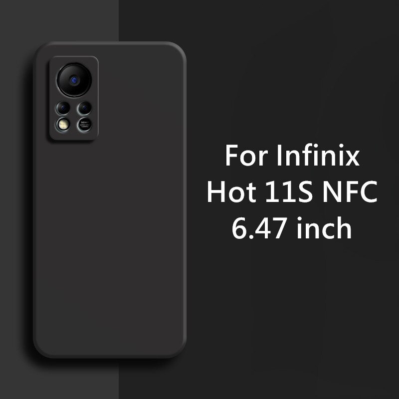 Case Infinix Hot 11S NFC 2022 Softcase Slim Matte Original