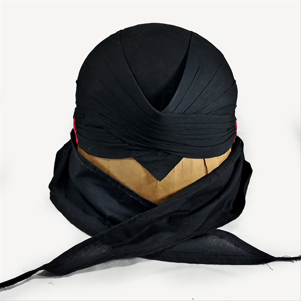 Blangkon Jogja Hitam Sliwir Mondolan Asli Original