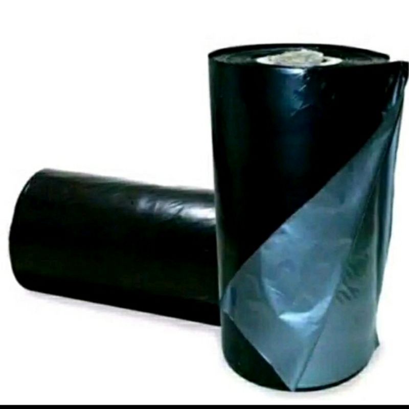 plastik mulsa hitam perak ecer murah