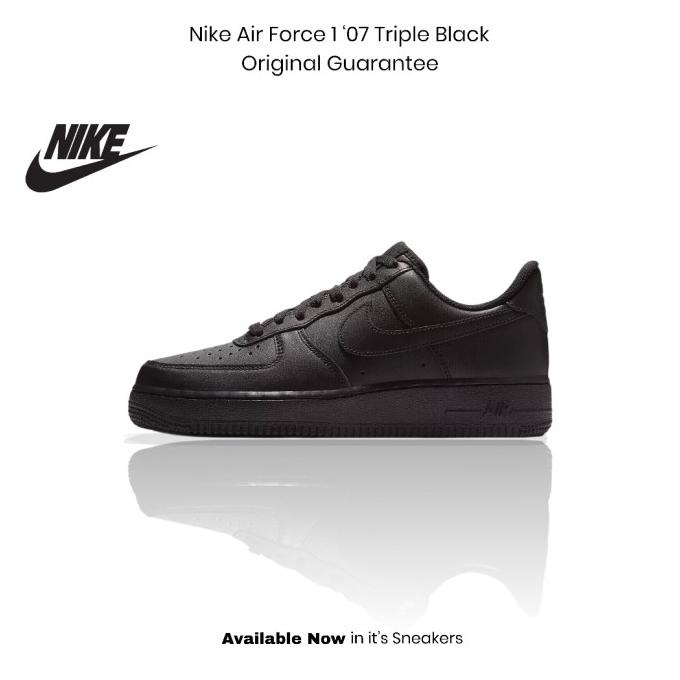 Nike Air Force 1 '07 "Triple Black" Original