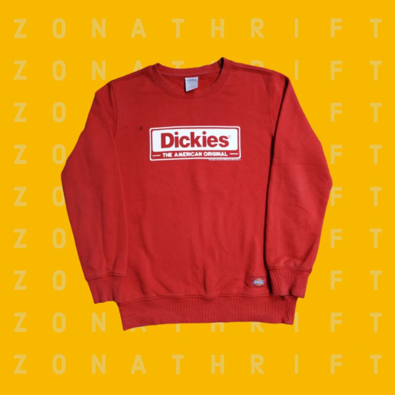Crewneck Dickies Red Second
