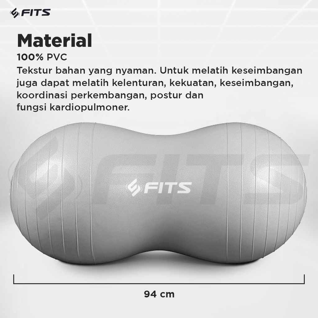 SFIDN FITS Peanut Gym Ball Bola Hamil Anti Burst Yoga &amp; Pilates