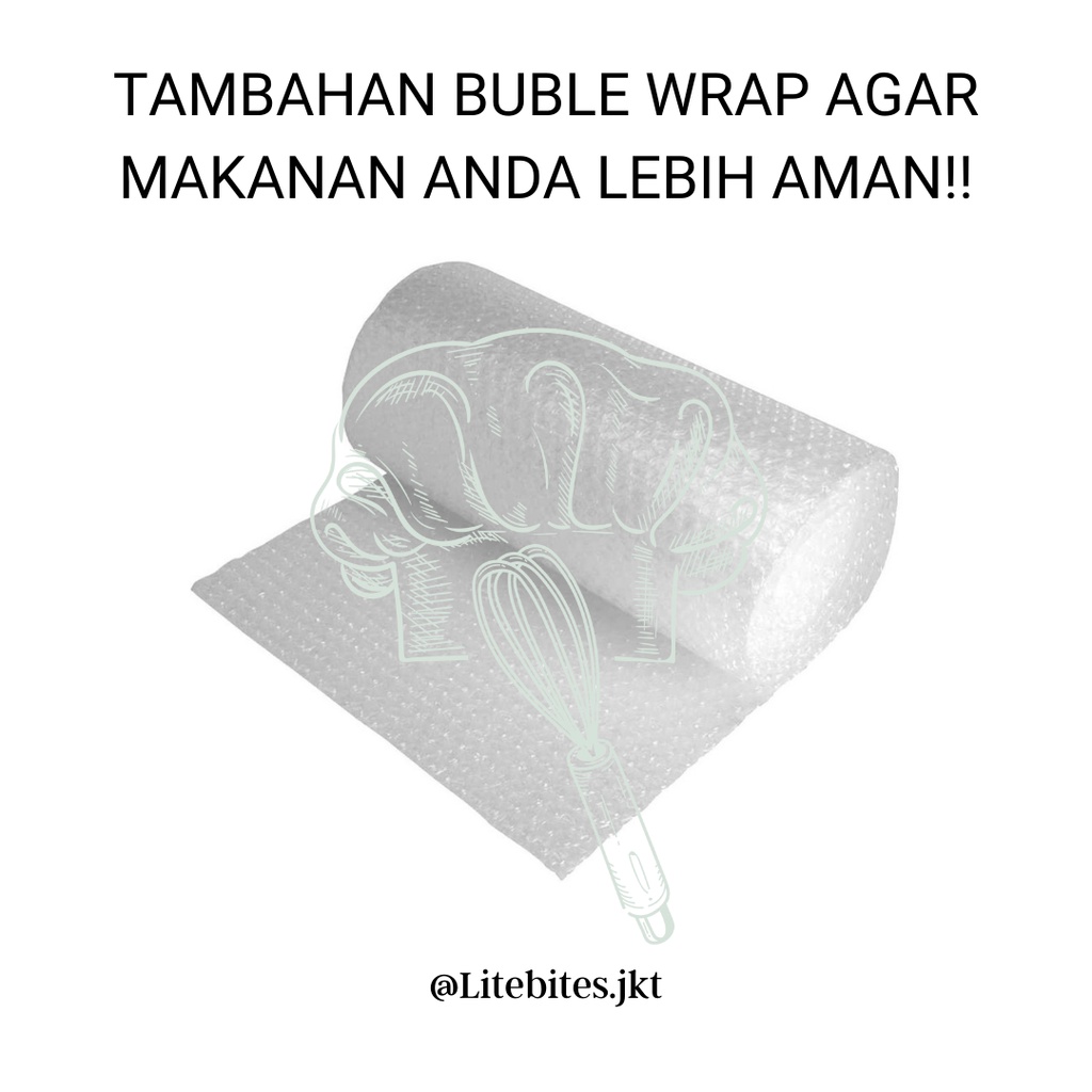

[Tambahan] Buble Wrap - Khusus Pengiriman REGULAR