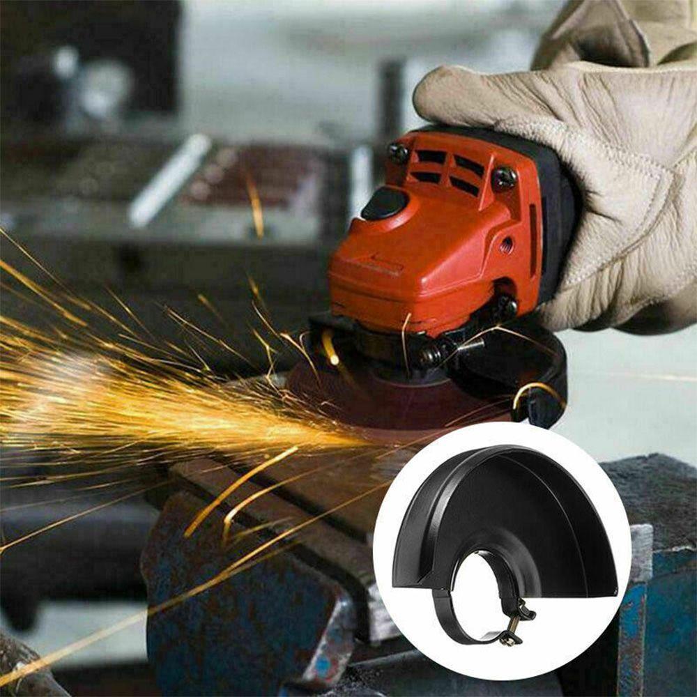 Populer Penutup Pelindung Angle Grinder Untuk 180jenis Adjustable Listrik Angle Grinder Part Fixing Clamp Safety Kain Kafan Debu