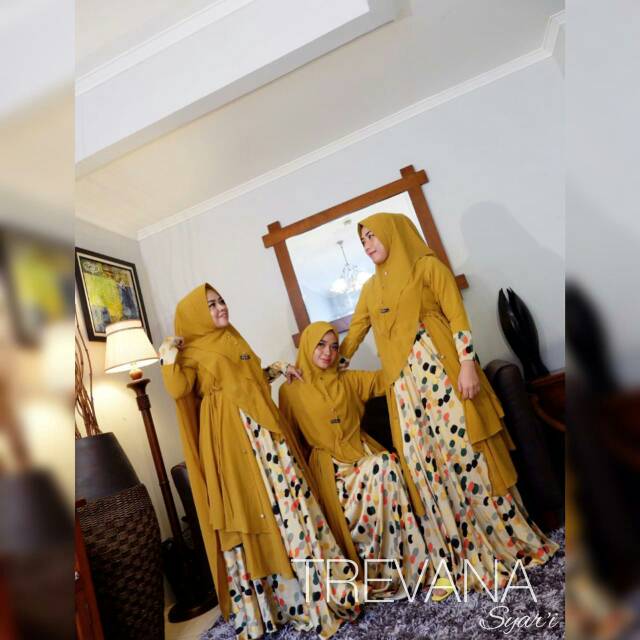 Syari polka set trevana