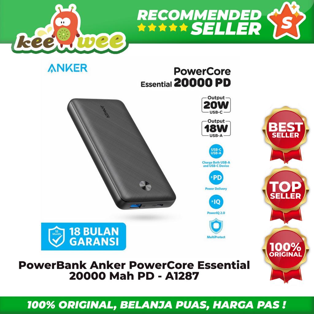 PowerBank Anker PowerCore Essential 20000 Mah PD - A1287