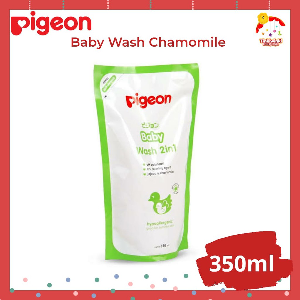 Pigeon Baby Wash Chamomile 350ml REFILL