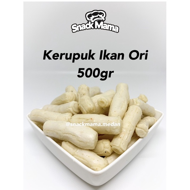 

KERUPUK IKAN ORI 500gr | SNACKMAMA