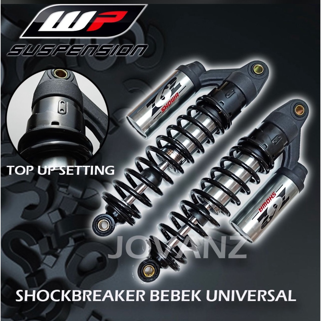 Shockbreakee shock belakang tabung atas bebek universal  SEMUA MOTOR BEBEK Jupiter z vega r new fzr wave supra/fit