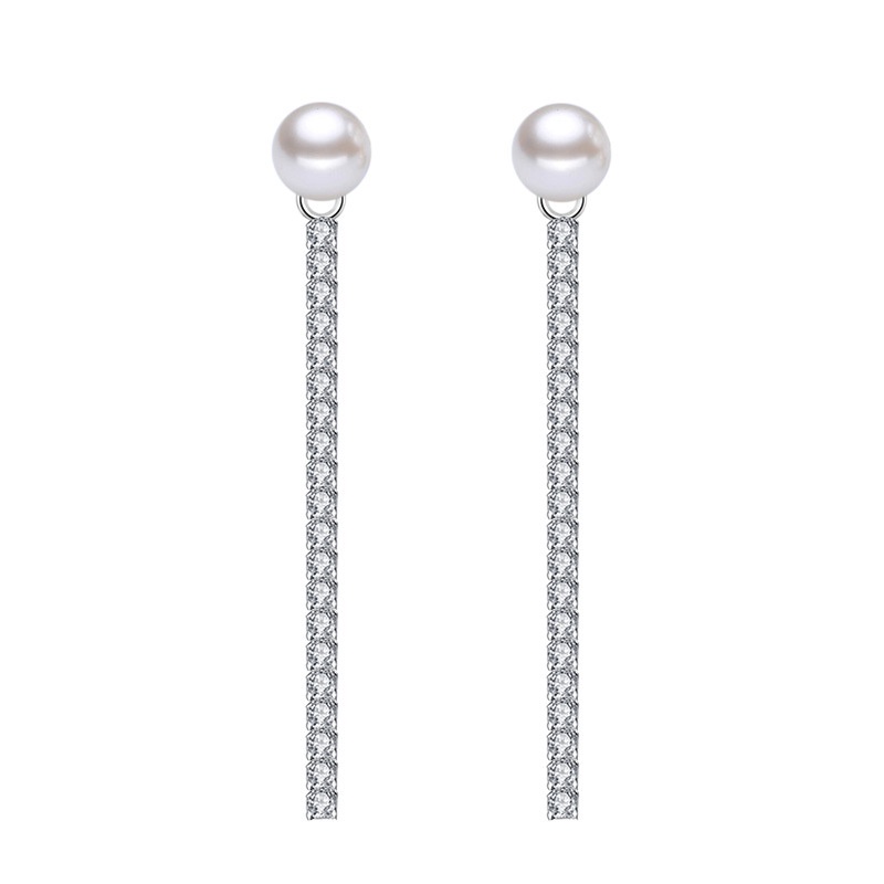 Anting Perak 925 Wanita Mutiara Perhiasan Fashion EH00012