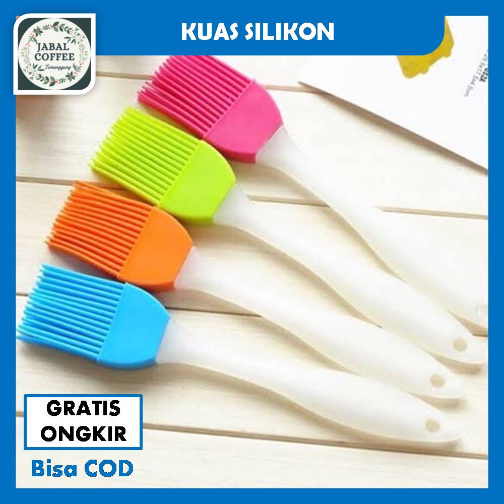 Kuas Kue Serbaguna / Kuas Mentega Silikon / Kuas Roti Silicon / Food Brush Silicon J55