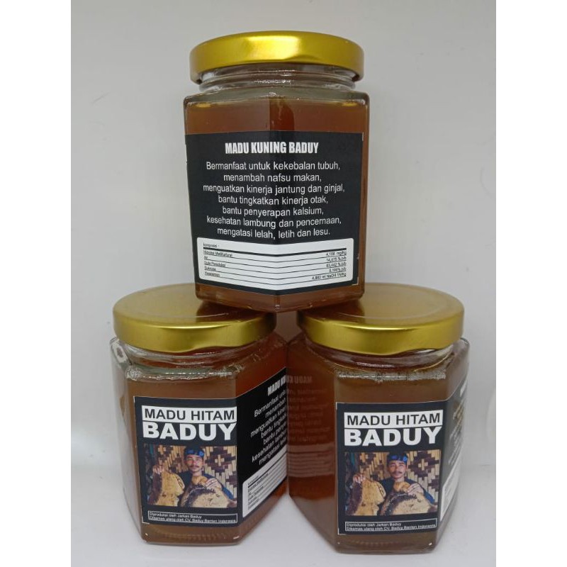 

Madu Kuning Baduy 175ml