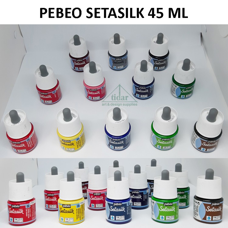 

Pebeo Setasilk / Silk Painting / Cat untuk Sutra 45 ml