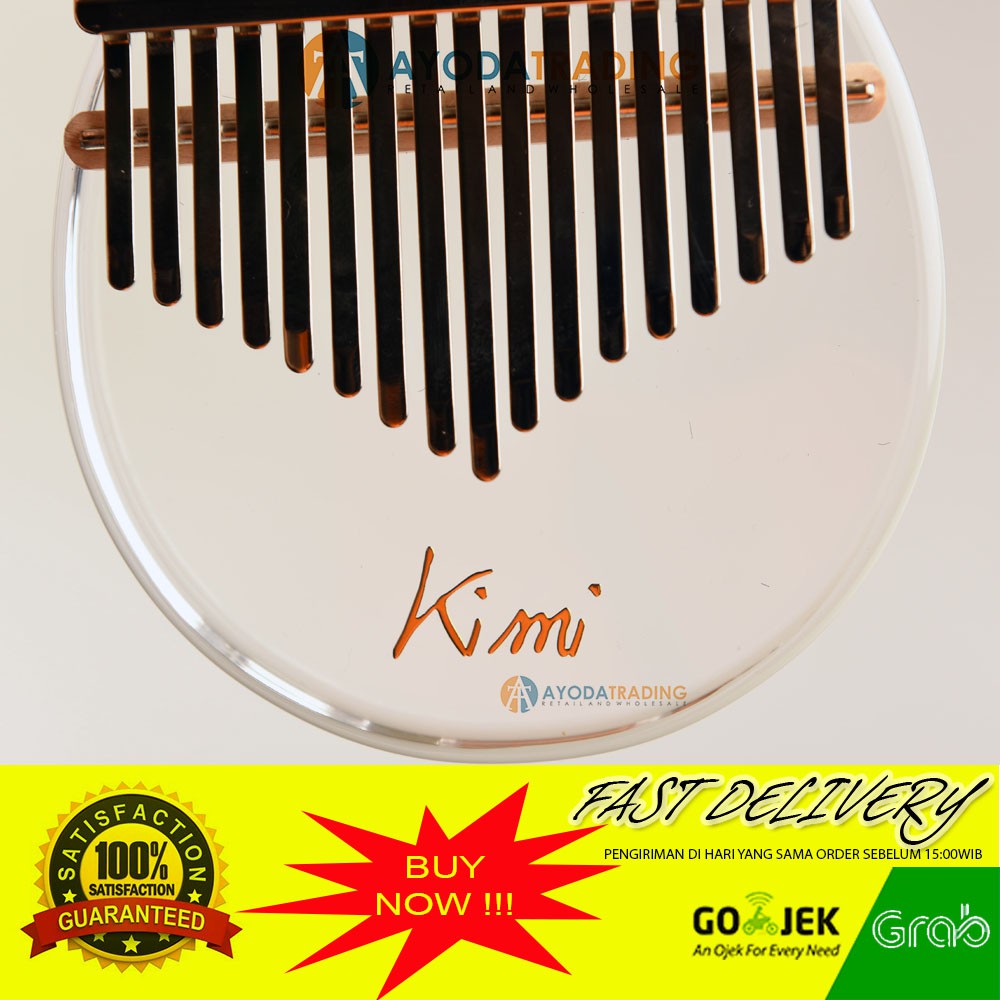 Kimi Kalimba Acrylic 17keys Original