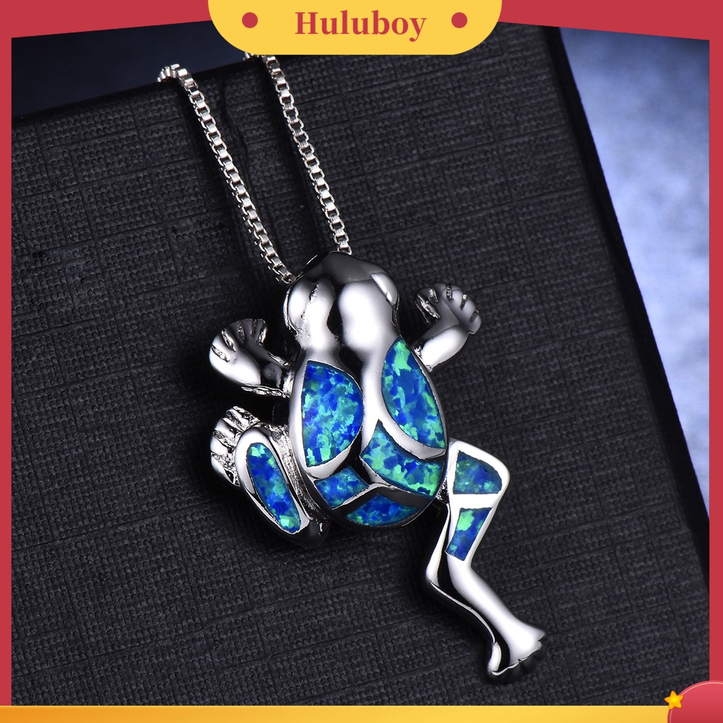 Hu Hu Hu Hu Hu Alat Bantu Pasang Kacamata♡ Kalung Wanita Dengan Liontin Bentuk Katak Tahan Lama Untuk Pesta