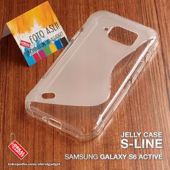 Soft Jelly Case Samsung S6 Active Softcase Silikon Casing Cover Karet