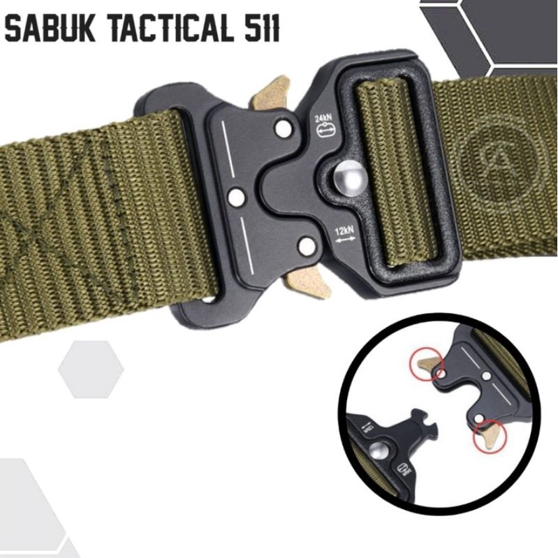 sabuk tactical / ikat pinggang kupu-kupu