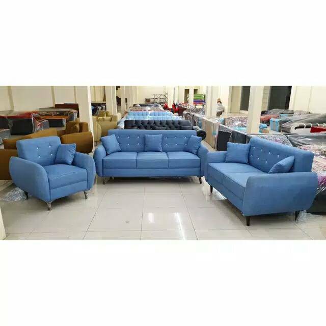 Sofa Tamu Retro 321 sofa minimalis elegant