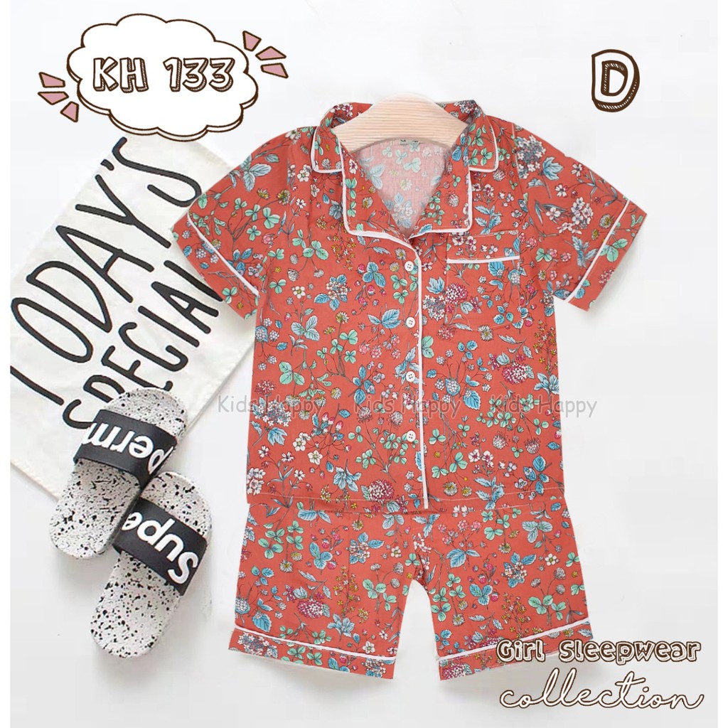 KH 133 D PIYAMA KATUN ANAK // BAJU TIDUR ANAK BAHAN KATUN