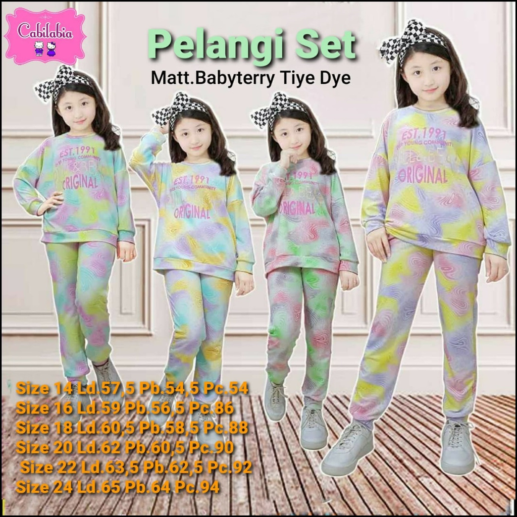 BAJU ANAK PEREMPUAN SETELAN ANAK PEREMPUAN REMAJA TANGGUNG CASUAL SET