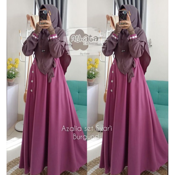 Azalia set syar i by Athata (terbaru)