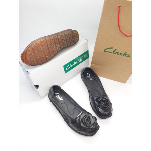 sepatu Clarks RG-6887 flat / Sepatu clarks wanita flat