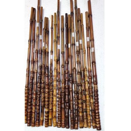 [KODE PRODUK 964] Bambu Cendani  Pring TUA Olahan Matang Setang Stang 2 atau 1 Gagang Joran Pancing