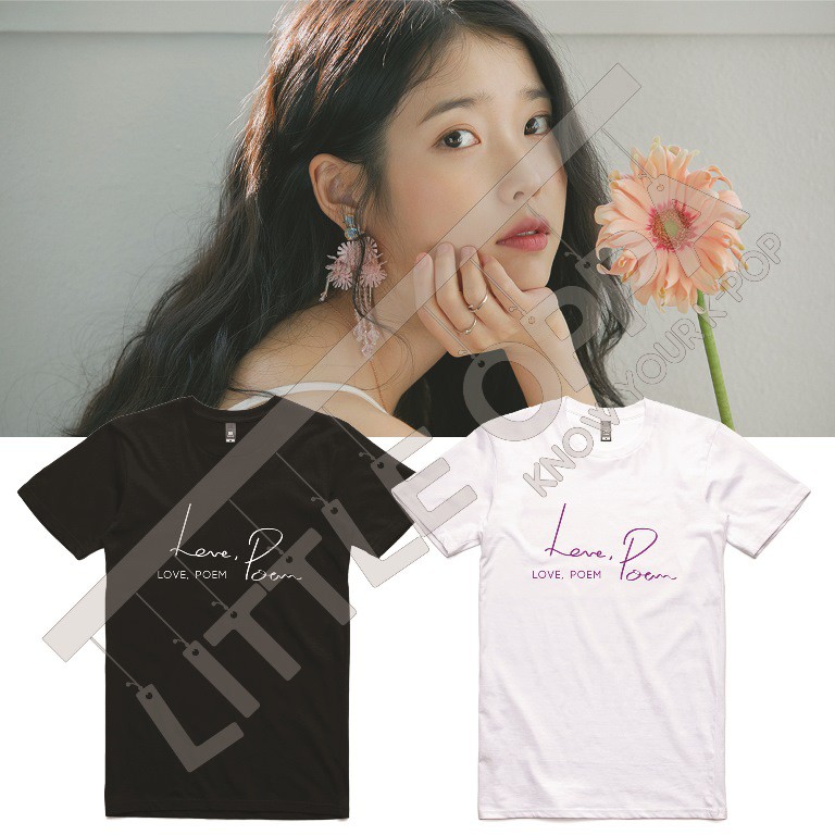 T-SHIRT KAOS KPOP IU LOVE POEM