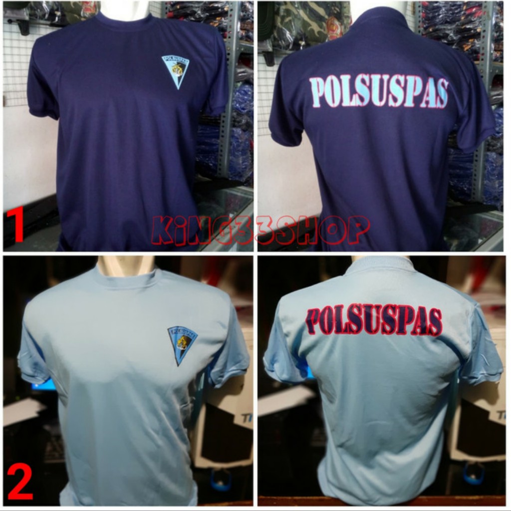 KAOS OBLONG POLSUSPAS PENDEK - KAOS POLSUSPAS