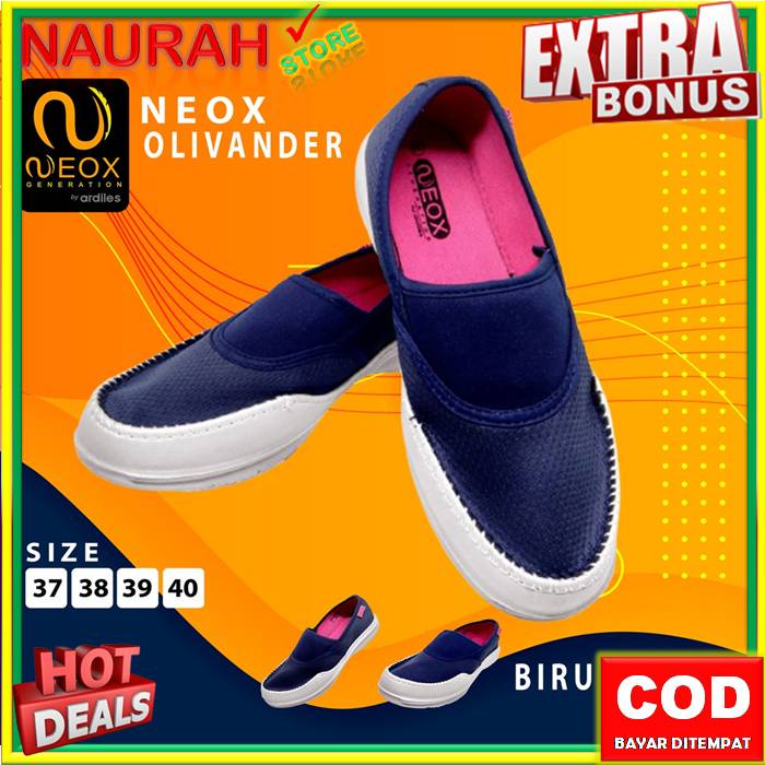 ✨ COD ✔️ SEPATU SLIP ON WANITA ARDILES OLIVANDER 100% ORIGINAL NEOX SLIP ON LIMITED EDITION ANTI SLIP KUALITAS IMPORT AWET SOL