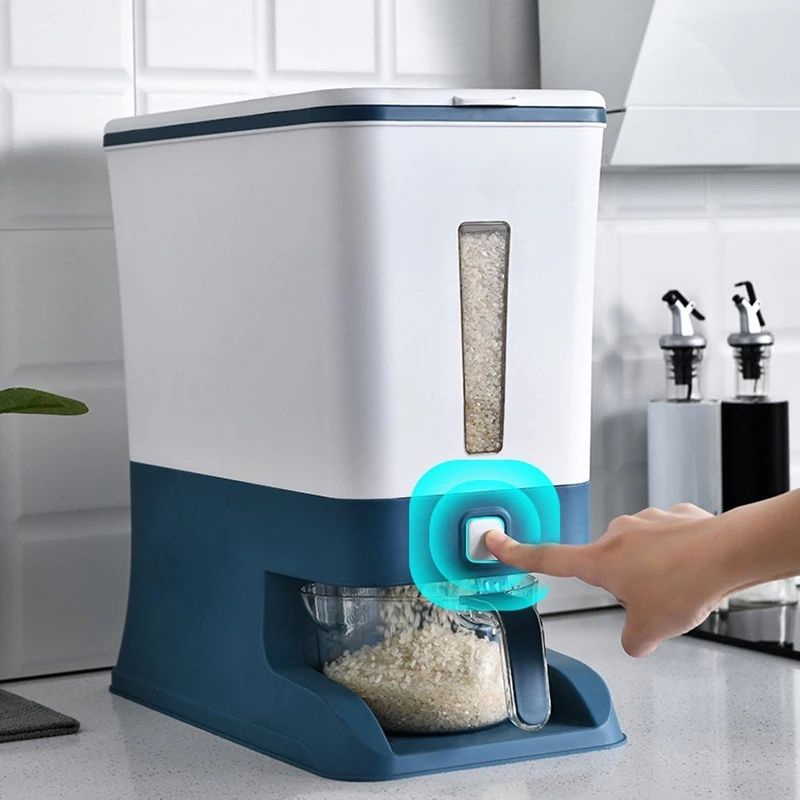 DISPENSER BERAS 12 KG/TEMPAT PENYIMPANAN BERAS 12KG