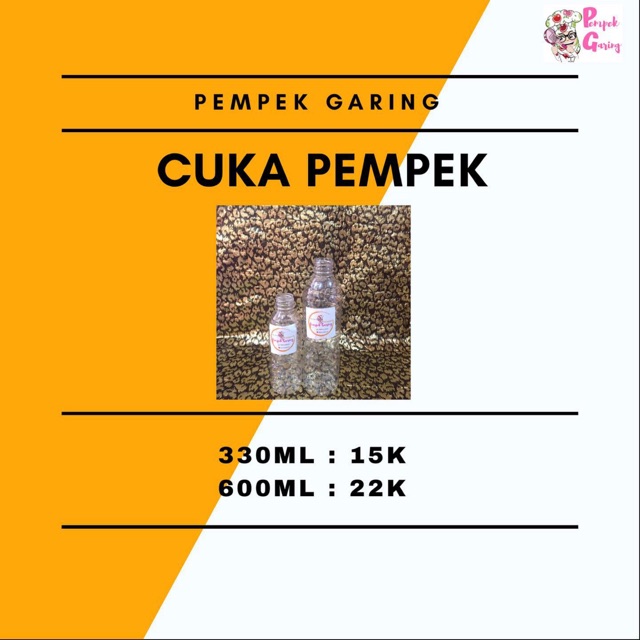 

Cuka Pempek Khas Palembang