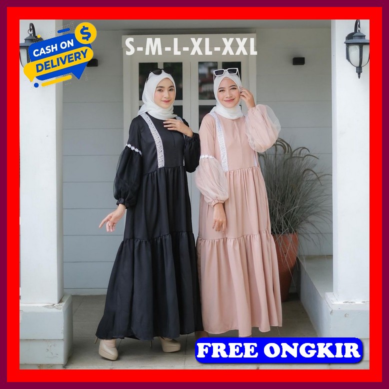 Ghamis Cewek Premium Buju Muslimah Bj Wanita Sarii Fashion Muslim Gami Grosir Gamis Fashion | Gamis