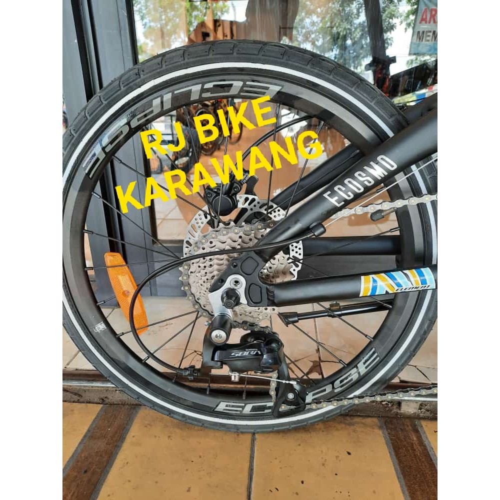 FOLDING ELEMENT 20 ECOSMO 9SPEED NUGIE SERIES