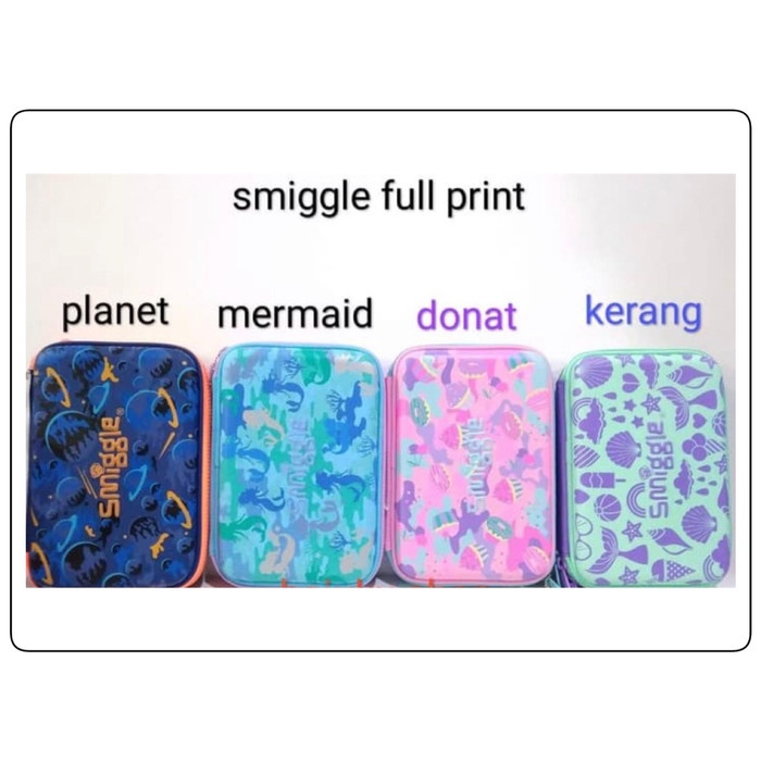 

Smiggle Pencil Case Now You See Me Hardtop / Kotak Pensil Smiggle - Mermaid promo