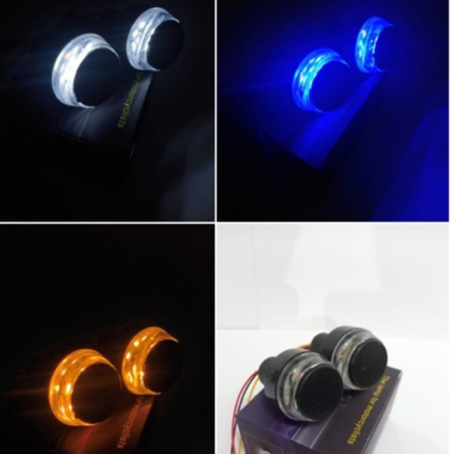 Lampu DRL SEN Jalu Handle Sein Motor LED Stang Motor Waterproof