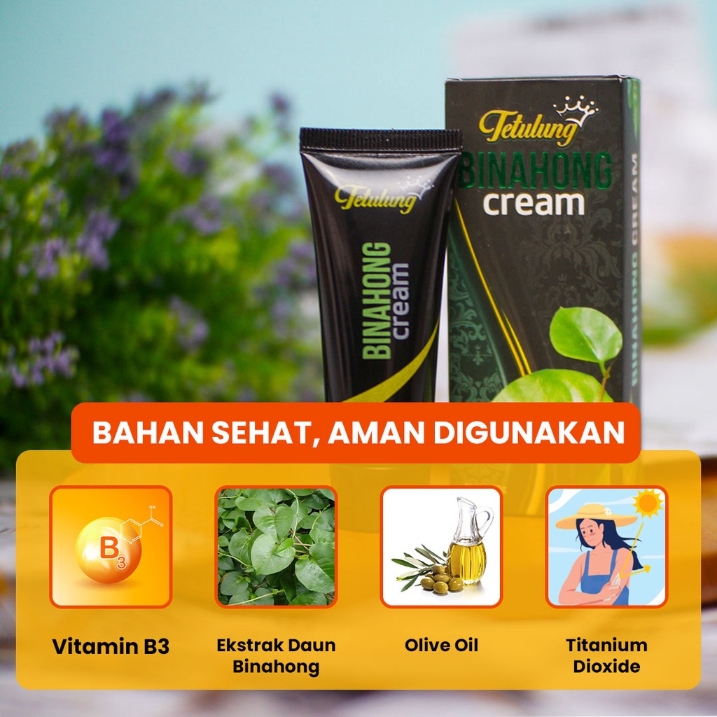 Salep Krim Binahong 20g - Salep Obat Gatal &amp; Luka Kulit Ampuh SUDAH BPOM