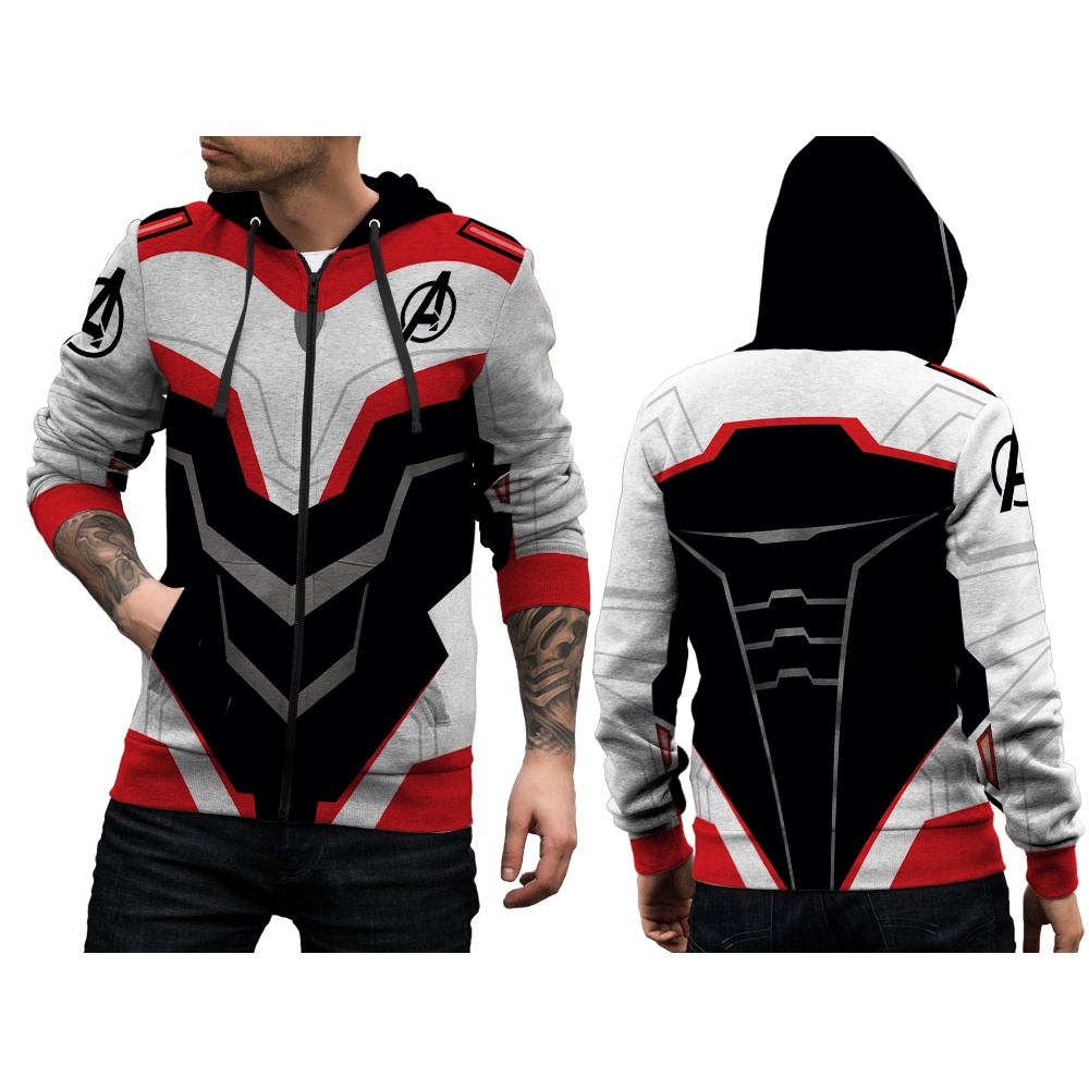 [Riashop] Jaket Avengers Endgame | Jaket Hoodie Pria Avengers Endgame - FS