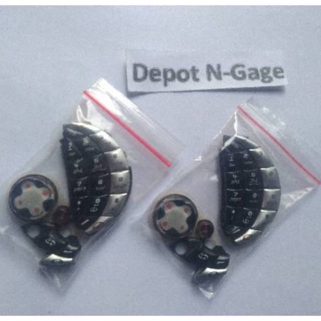 Keypad Nokia N-Gage QD Silver Original ngage qd