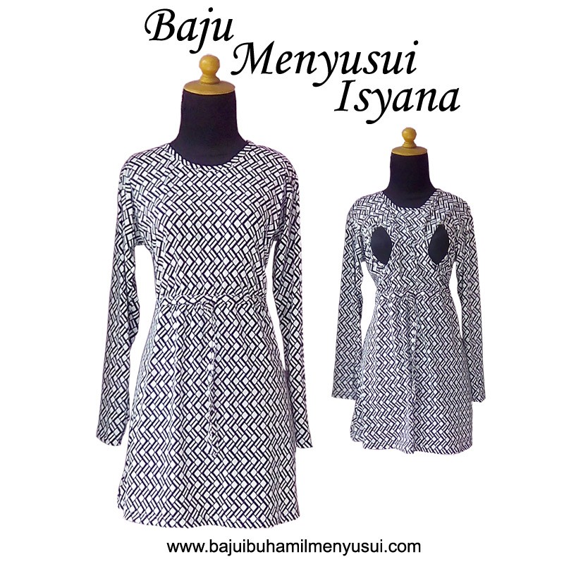  baju  ibu hamil  menyusui isyana Shopee Indonesia