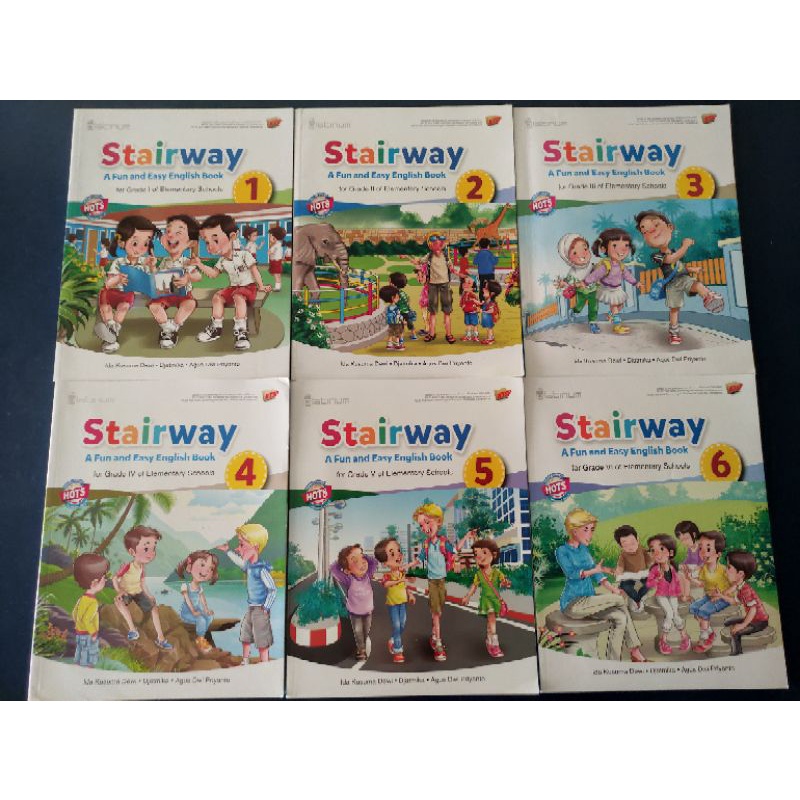 

Buku English SD kelas 1-6 RB (platinum) stairway