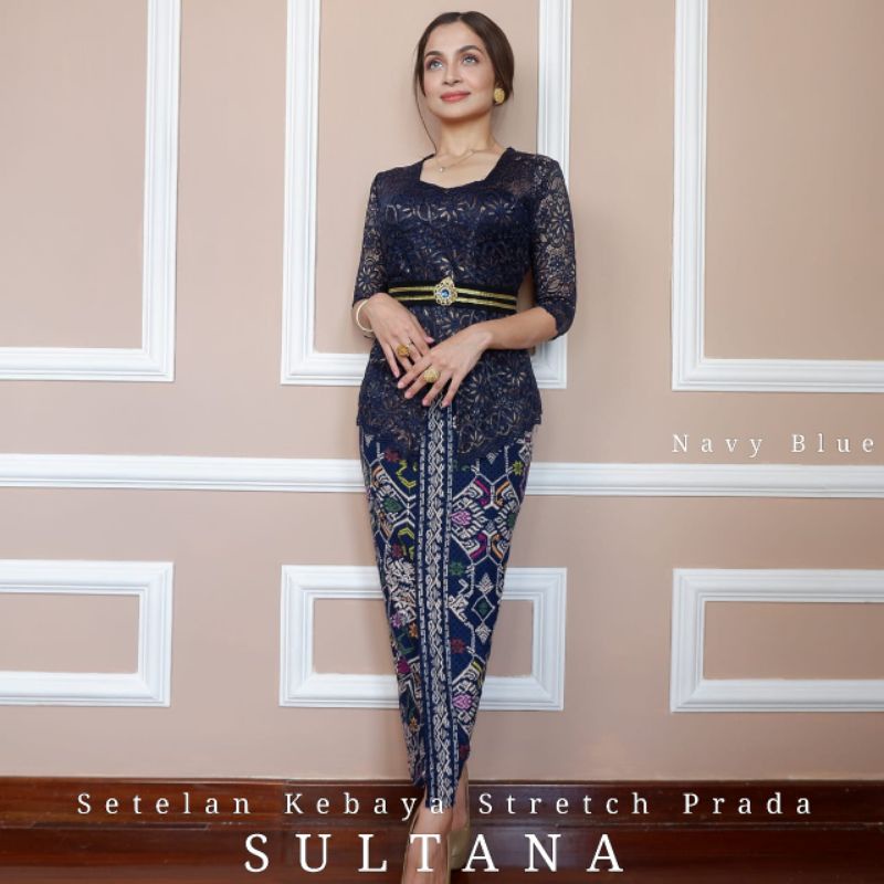 Setelan Kebaya Brokat Prad* Sultana