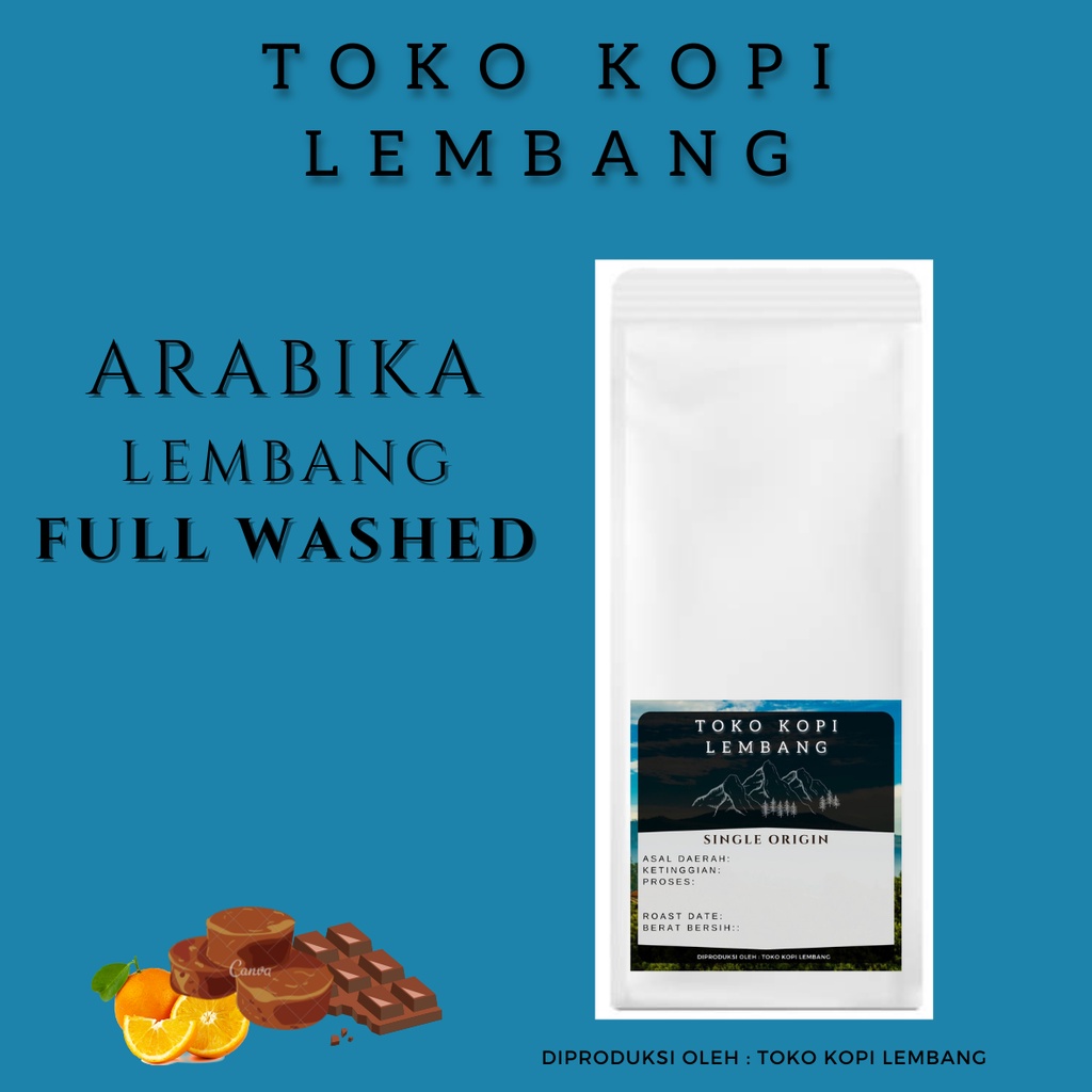 

KOPI ARABIKA FULL WASHED TANGKUBAN PERAHU 250GRAM