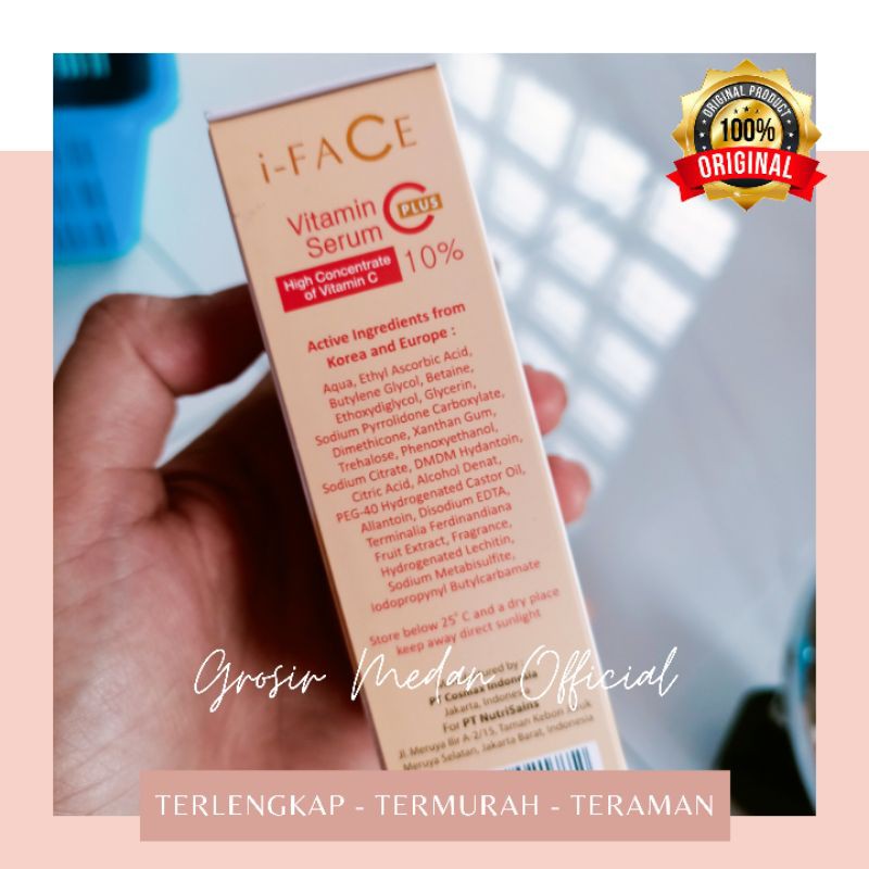 I-FACE SERUM VITAMIN C WAJAH CERAH HALUS ANTI AGING