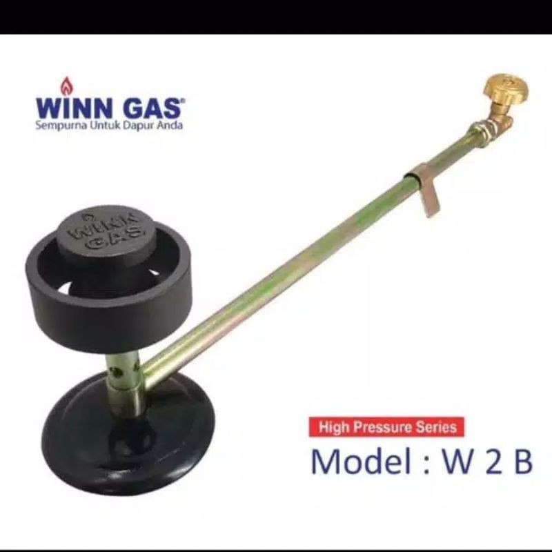 Winn Gas , Win Gas  W 2B  , Kompor Gas TEKANAN TINGGI LPG , Kompor Mawar , High Presure Mie Ayam