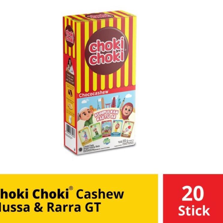 

GROSIR Choki Choki / Choki Choki Nussa Rarra / Choki Choki Chococashew / Choki Choki Coklat 1 Pack