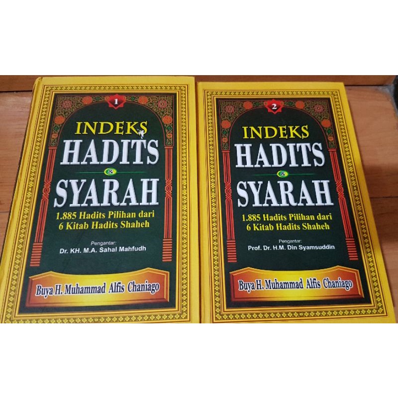 INDEKS HADITS DAN SYARAH buku 1&2